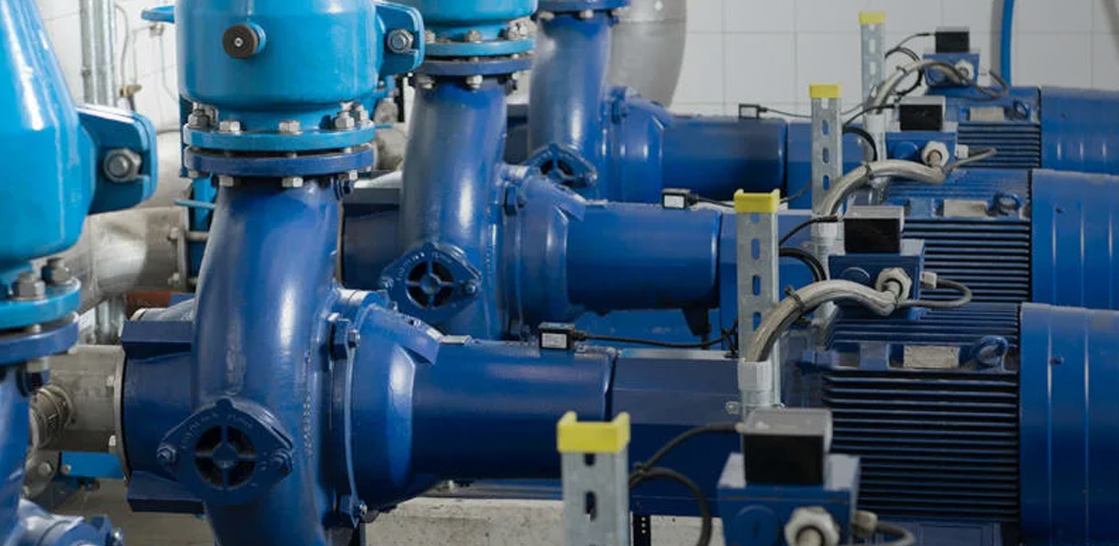 Er vandrette enkelttrins slut-suktionscentrifugalpumpe